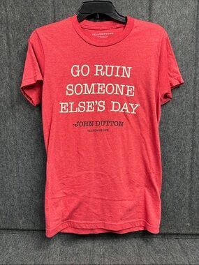 Yellowstone John Dutton Red Graphic Tee